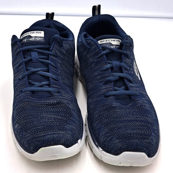 Skechers Mens Men's Track Front Runner Lace-up Sneaker Oxford - Size 13 - Picture 4 of 13